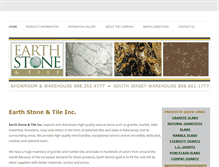 Tablet Screenshot of earthstoneinc.com